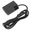 DRE18 DC Coupler Dummy Battery with Power Adapter for EOS