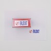 COLOP Printer 20 Text Stamp with Pictogram, Blue and Red