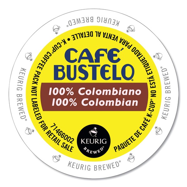 Café Bustelo 100 % Colombian Coffee 24 Count, 24 Count