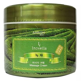 수분공급하면서 피부 편안하게 녹차 마사지크림 300ml Moisturizing and Soothing Green Tea Massage Cream 300ml