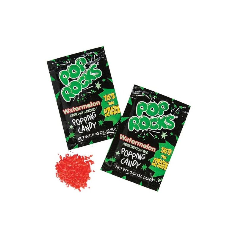 Pop Rocks® Watermelon Hard Candy - Edibles - 24 Pieces