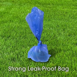 Bags on Board Strong, Leak Proof Dog Poo Bags, Blue, 315 Bags