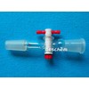 Deschem 24/40,Glass Adapter,with Ground Cone & Scock,PTFE Stopcock,Lab Valve