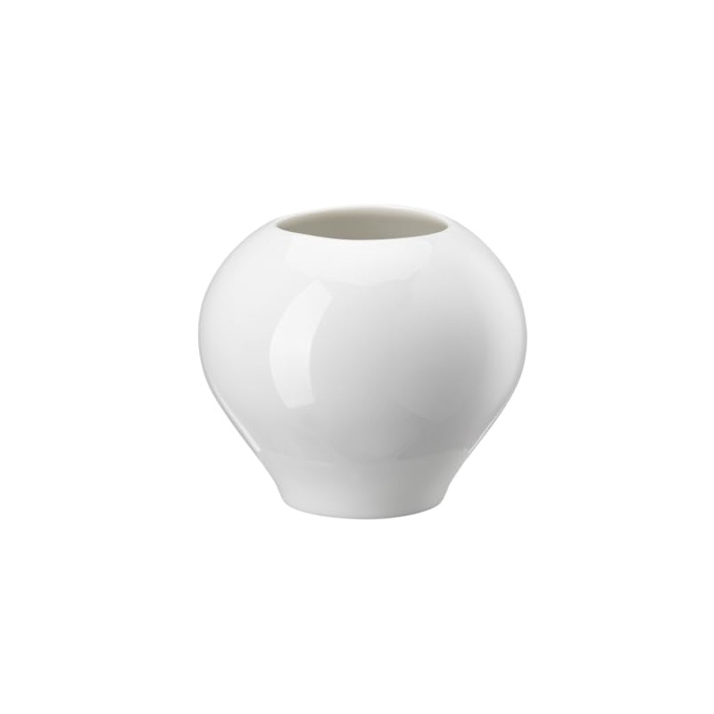 Flower Minis White Spherical Vase