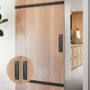 KOVOSCH 2 Pack 6 Inch Sliding Barn Door Handles, Rectangular