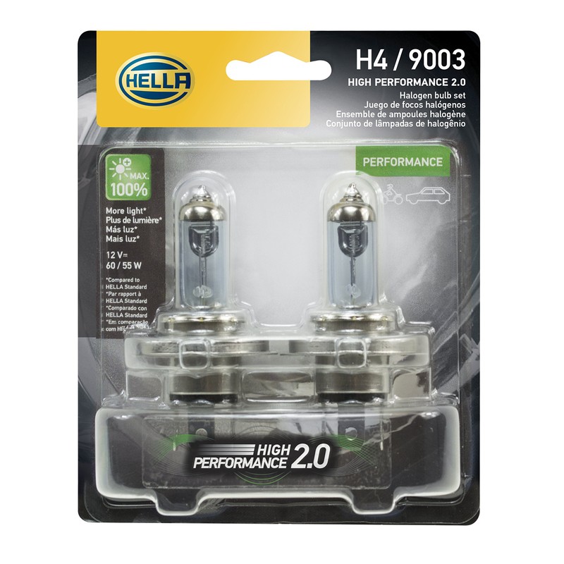 Hella 2.0 High Performance Kit de 2 Focos H4, 9003,