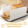 Adjustable Bread Slicer, Folding and Adjustable Manual Handhold Homemade Slicer,
