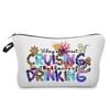 Livel lhood Cruise Themed Makeup Bag Cute Small Organizer Zipper