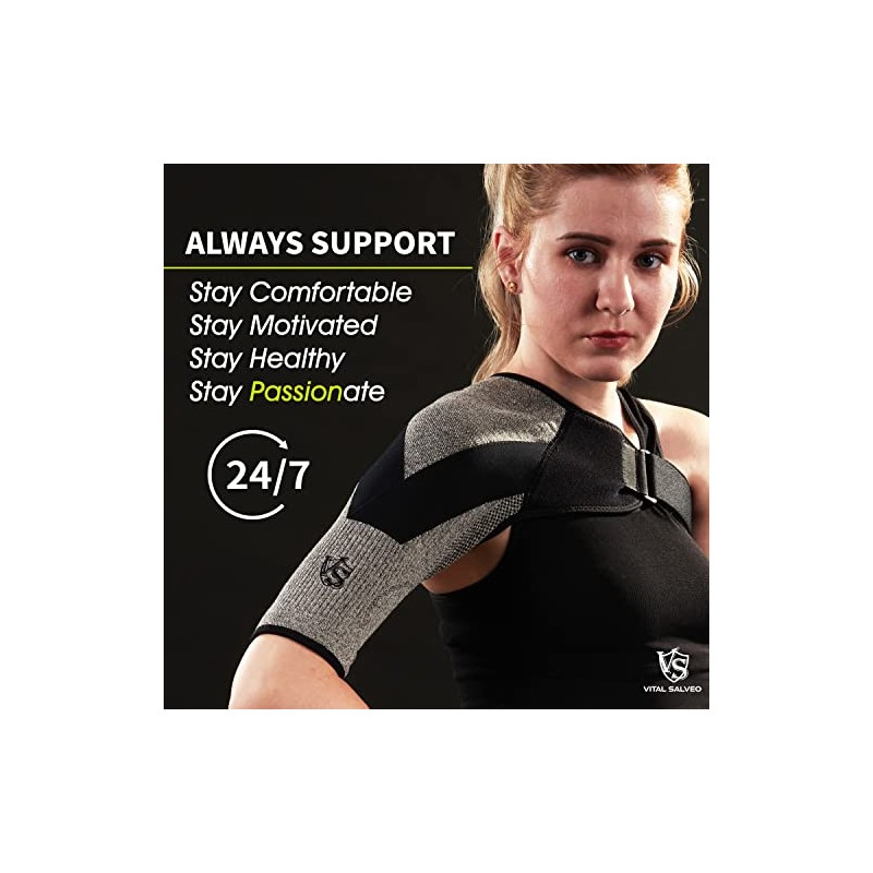 VS VITAL SALVEO Vital Salveo Adjustable Compression Shoulder Brace Support