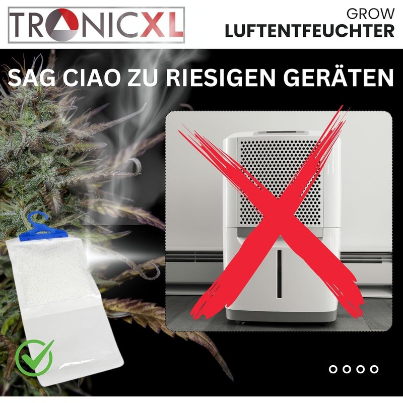 TronicXL Dehumidifier for Grow Box Grow Grow Tent Cabinet Accessories