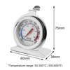 jatimdotin Oven Thermometer, Stainless Steel Oven Thermometer, Oven Thermometer, Indoor