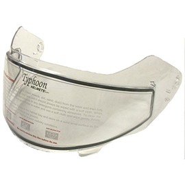 Typhoon Helmets Double Pane Visor Shield G339 Adult Snowmobile Helmet