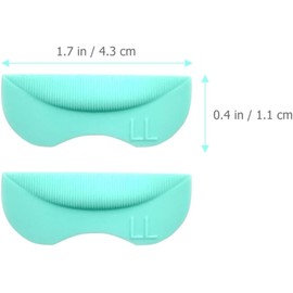 5 Pares Herramienta para Levantar Pestañas Almohadillas de Silicona Reutilizables, para Permanente y Lifting, Ligeras y Cómodas, Forma Adaptable