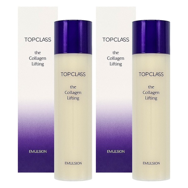 Charmzone Top Class The Collagen Lifting Emulsion 120ml 1+1 Wrinkle Care Anti-Aging Lotion, Charmzone Top Class The Collagen Lifting Emulsion 120ml 1+1