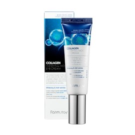 Farmstay Crema para Ojos Collagen Water Full Moist - Crema para Ojeras y Líneas Finas - Combate las Ojeras - Colágeno para la Piel - 50 ml