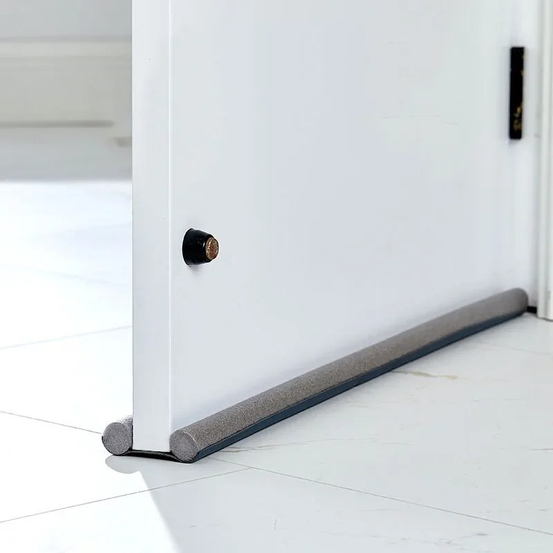 BarCraft Door Draft Stopper – Waterproof Silicone Rubber Seal for Noise Reduction, Home and Office Door Protection