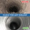 8-Foot Dryer Vent Cleaning Brush Kit with 6 Quick-Snap Extension