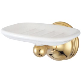 Kingston Brass BA1165PB Vintage Soap Dish, Polished Brass
