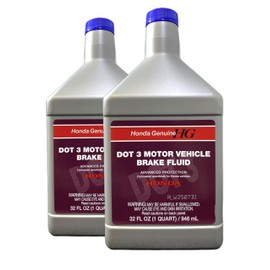 Honda 08798-9108 DOT 3 Motor Vehicle Brake Fluid 32 FL OZ (1 Quart) (2)