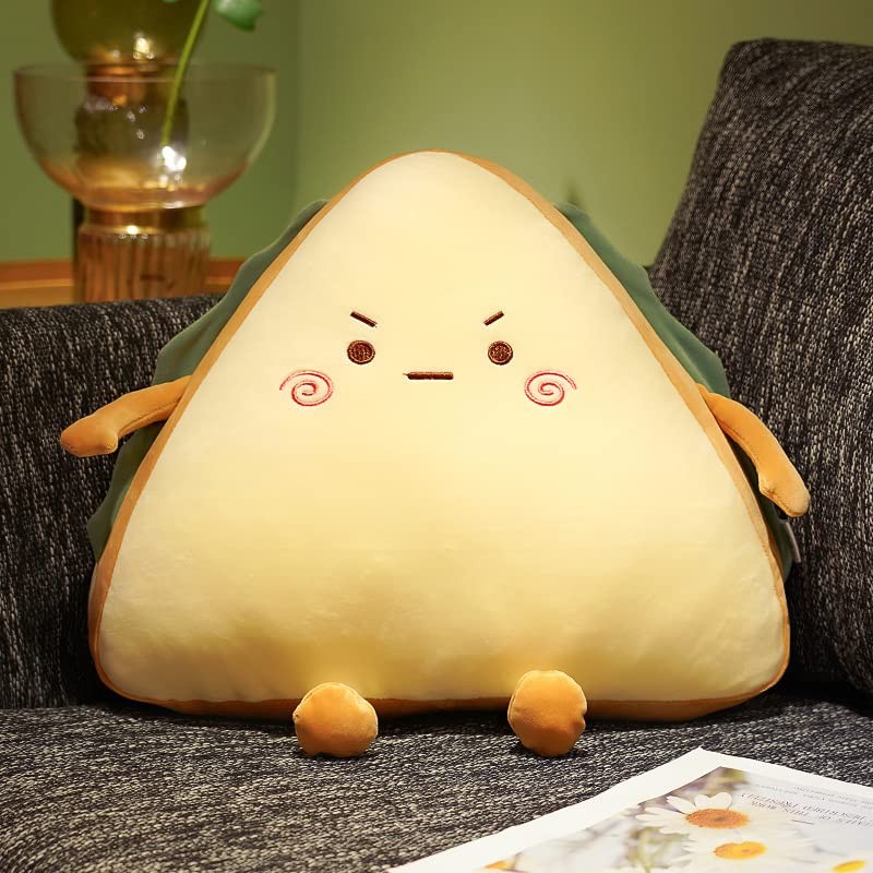 JOSON Sandwich Bread Pillow Dual-Purpose Pillow Cushion, Suitable for Sofa,