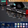 tenlamp G10 Gaming Audio Mixer, Audio Interface with 3.5mm/XLR Microphone