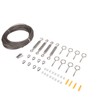 304 Stainless Steel Wire Rope Set with Hook Ring Screws