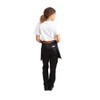 Whites Chefs Clothing BB465 Polycotton Southside Bistro Apron, 430mm x