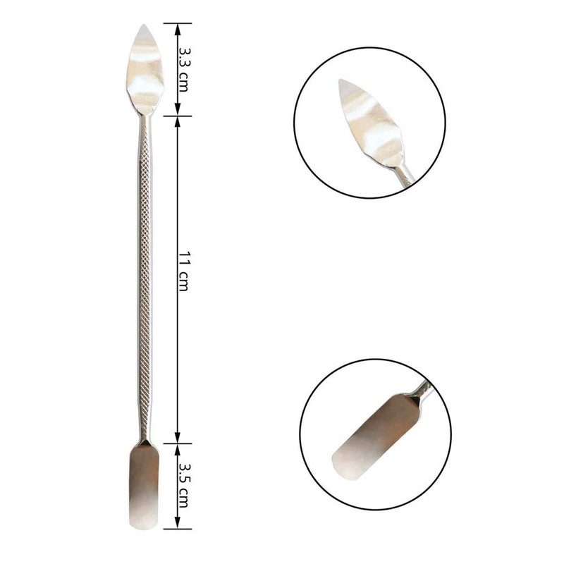Spatula Set, Metal Spatula, Spatula Tool, Handcraft Rod, Double-Ended Type,