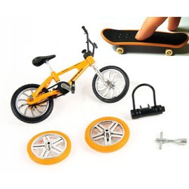 KT Stunt Finger Bike & Skateboard set with accessories [Toy]