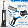 SWAWIS Dowel Tenon Drill Diameter 15 mm, High Carbon Tenon