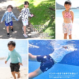 HEAZEL Kids Surf Pants, Swimwear, Half Pants, Boys, Girls, Shorts, Children, Baby, Quick Drying, Amphibious, UV Protection, palm