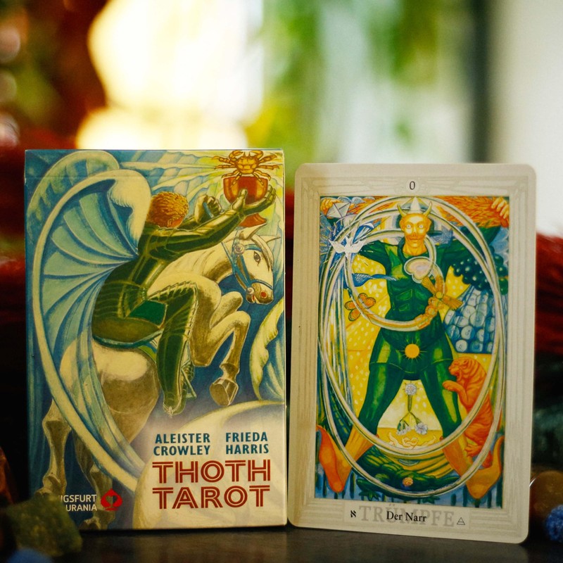 Aleister Crowley Thoth Tarot Standard DE: 78 Karten mit Anleitung