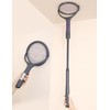 Electric Fly Swatter with Extendable Handle & Rotating Head, 3000V