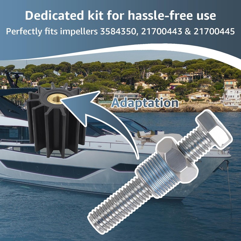 Lakapre for Volvo Penta 21700443 21700445 3584350 Impeller Puller Kit
