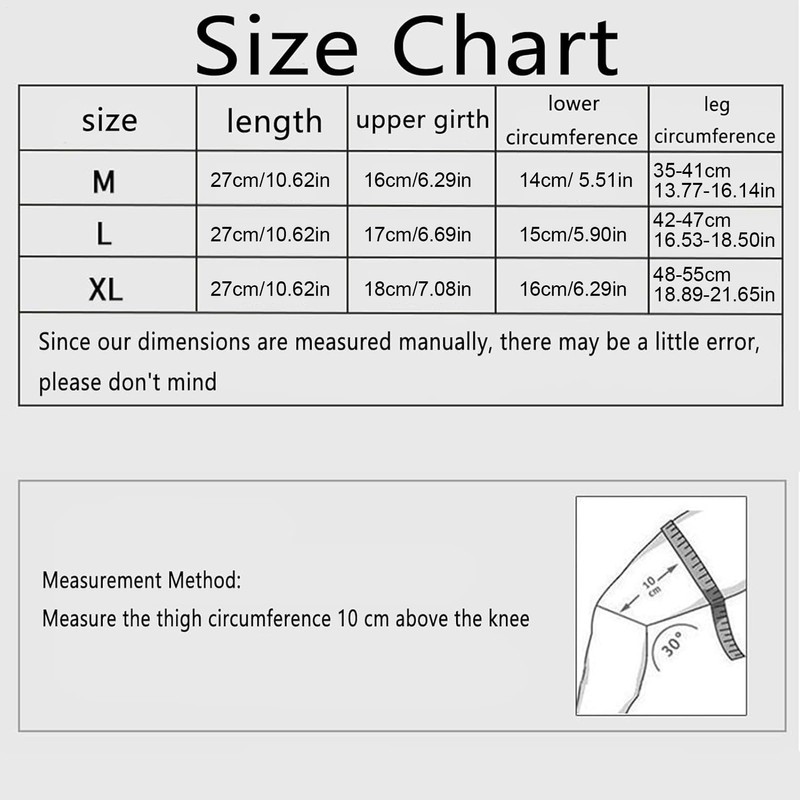 Knee Compression Sleeve - Adjustable Knee Brace,Supportive Protective Gear For
