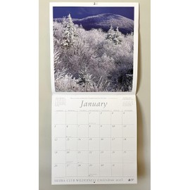 Sierra Club Wilderness Calendar 2025