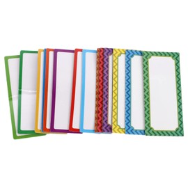 Operitacx 16St magnetisches Etikett Namensschild trocken abwischbare Magnete Etiketten aufkleber Magnetetikett Namensmagnete für Klassenzimmer Multifunktion Kühlschrankmagnet Typenschild PVC