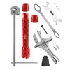 6 Pcs Multifunctional Sink Wrench & Basin Wrench Set, Plumbing