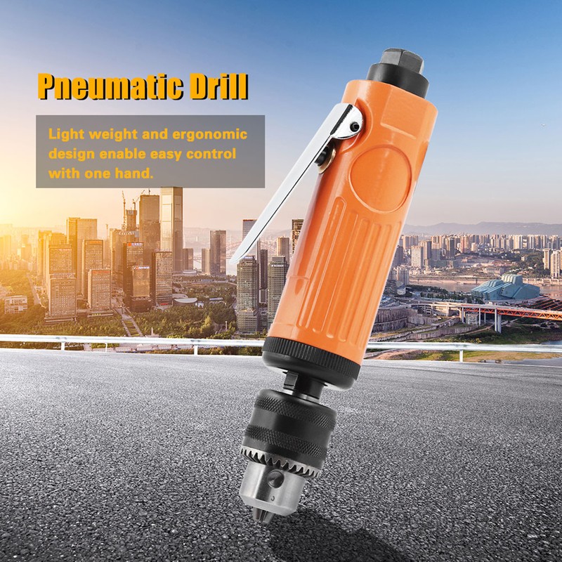 KP556 3/8 High Speed Straight Air Power Drill Pneumatic Drilling