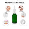 VIGOR PATH Glass 1 oz Nasal Sprayer - Empty, Refillable,