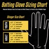 Color Crush Batting Gloves (Youth XL, Orange)