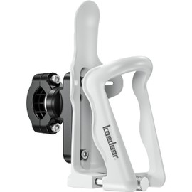 Kaedear KDR-M21 Cadea Bike Drink Holder Bottle Holder Bottle Cage Handle Bar Clamp Mount (White)