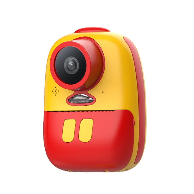 Instant Print Camera for Kids 1080P Resolution Portable Inkless Thermal