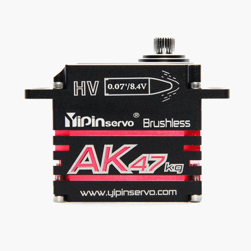 YIPINServo AK47 47KG 180° HV Magnetic Induction Waterproof Brushless Digital
