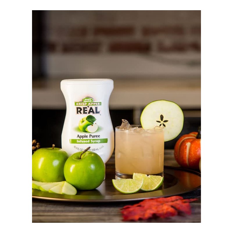 Crisp Apple Reàl Infused Exotics, Apple Puree Infused Syrup, 16.9