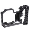 FocusFoto Camera Cage +Top/Side Handle Grip Kit, Aluminium Alloy Video