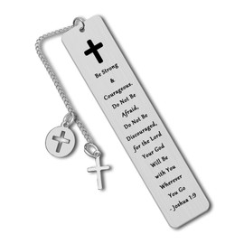 Christian Bookmark Inspirational Gifts Religious Gifts for Sister Daughter Book Lover Reading Lovers Bookworm Bible Verse Gifts Scripture Gifts for Baptism Faith First Communion Gifts for Godchild