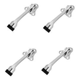 Lion Tools Fija Puerta Pack 4 Pzas Goma Antiderrapante Cromo Lion Tools