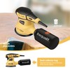 Inequalit Random Orbital Sander, 2.4Amp 5-Inch Corded Palm Sander, Max