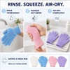 Guante Exfoliante Corporal y Facial (4 Pares) Limpieza Profunda para